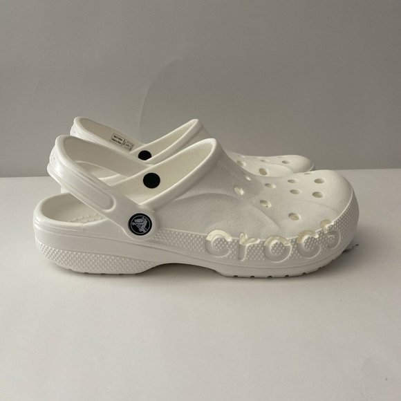 Crocs Baya Adult Unisex Clog White Shoes main image 5